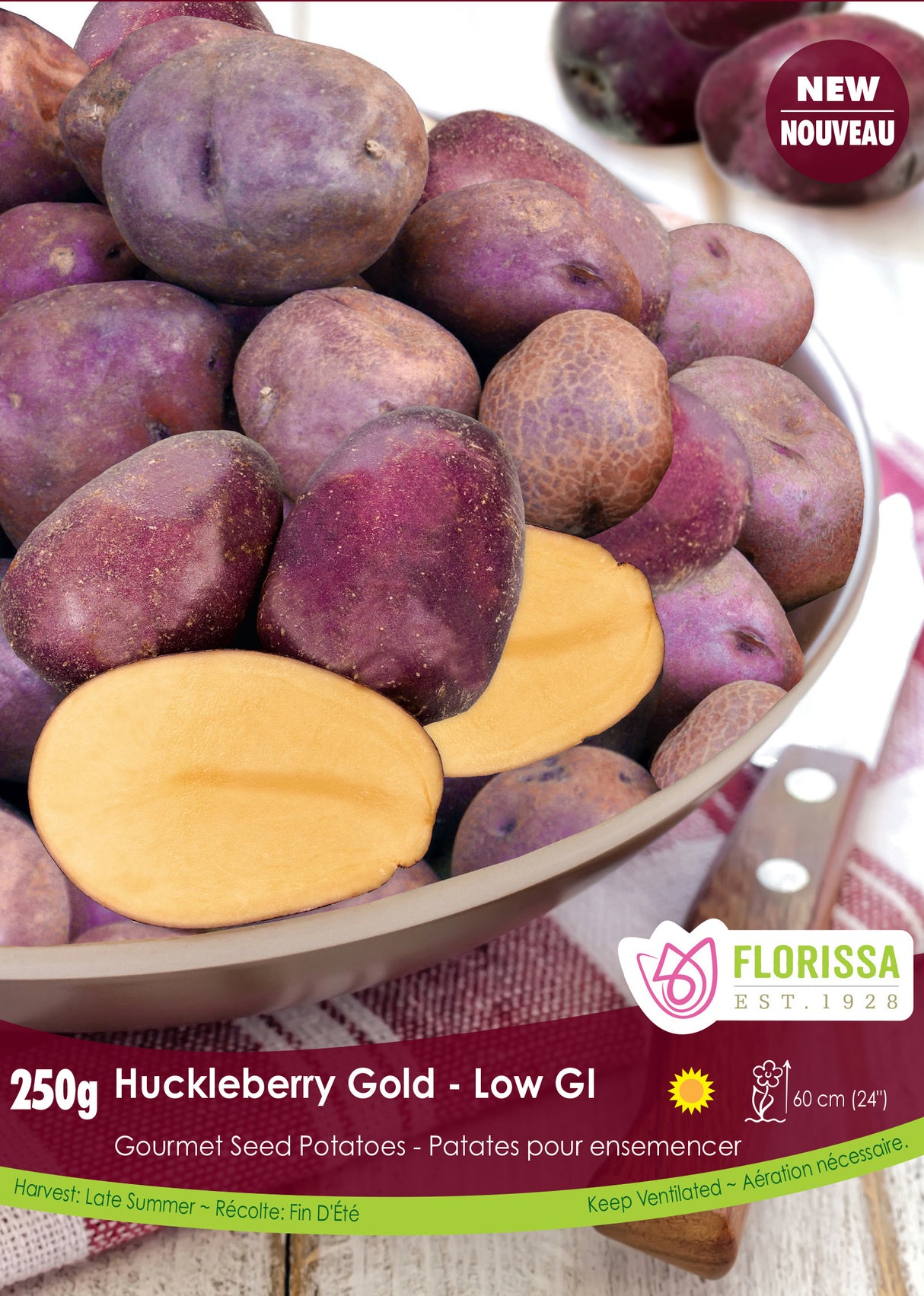Potato Gourmet - Huckleberry Gold Low GI