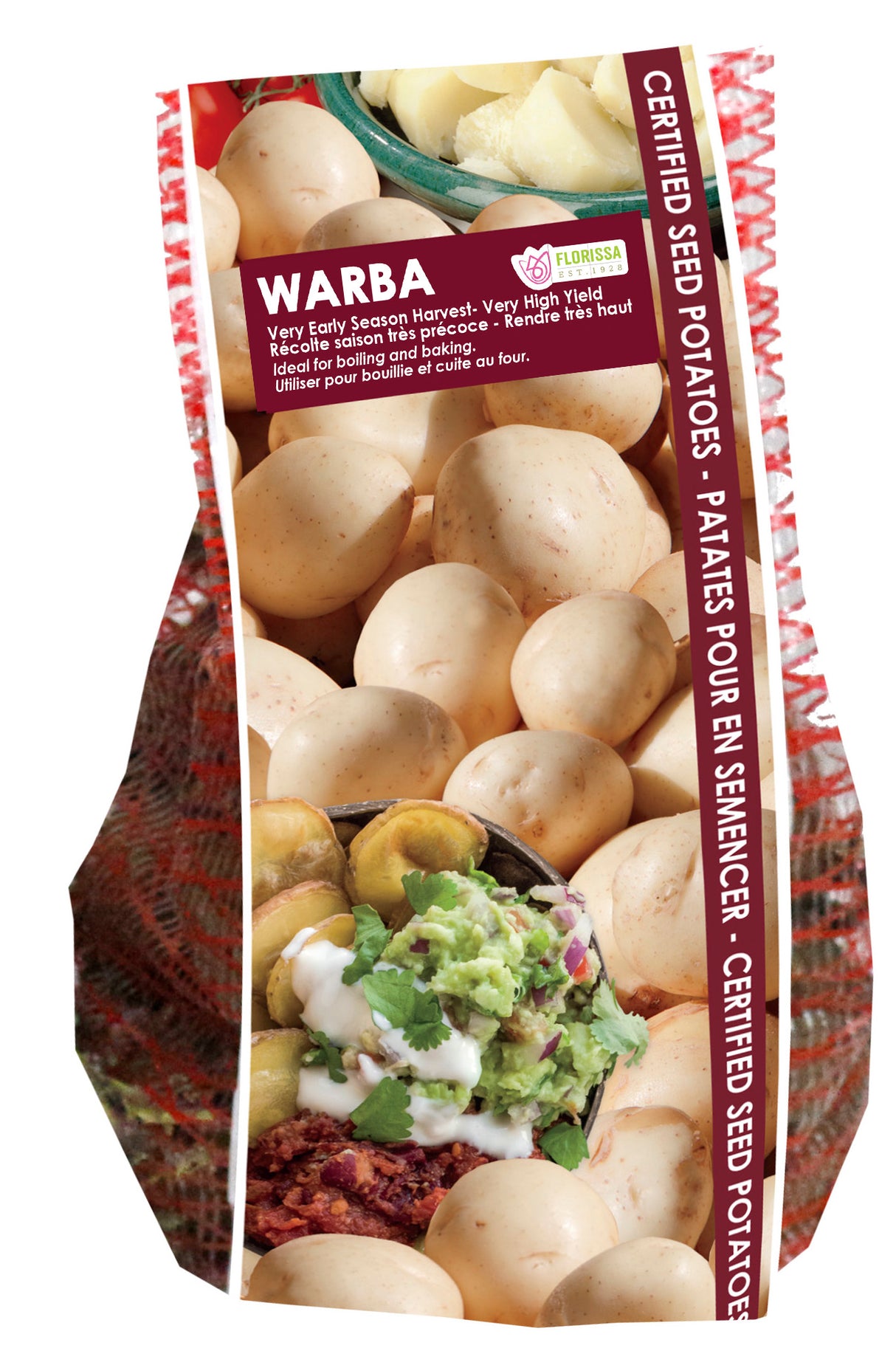 Potato White Skinned - Warba (early nugget)