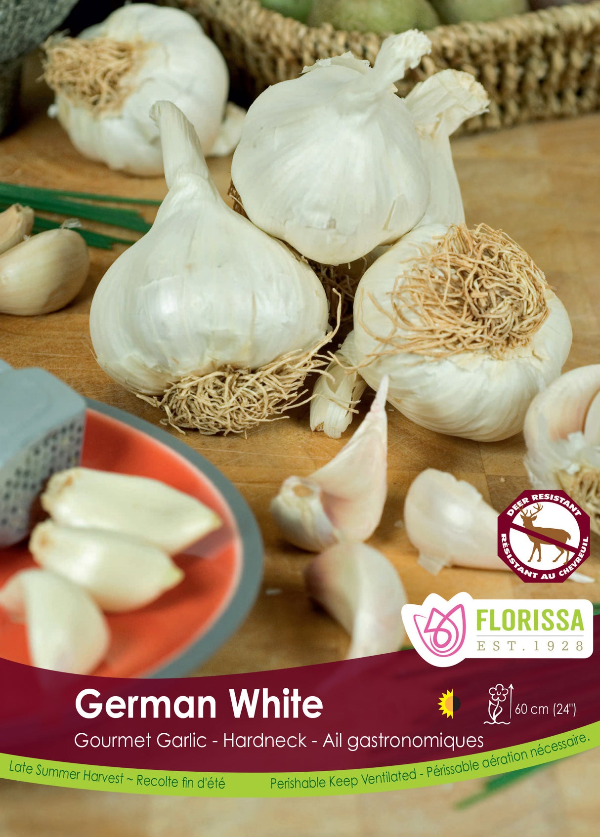 Garlic - German White Bulk
