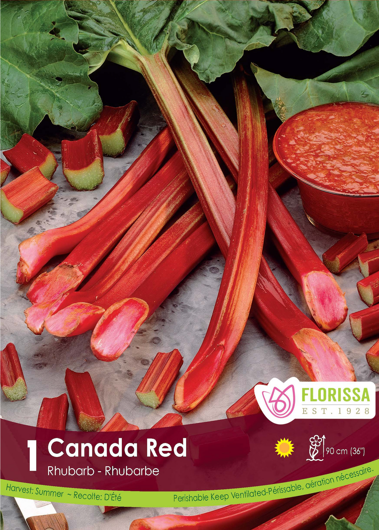 Rhubarb -  Canada Red Retail