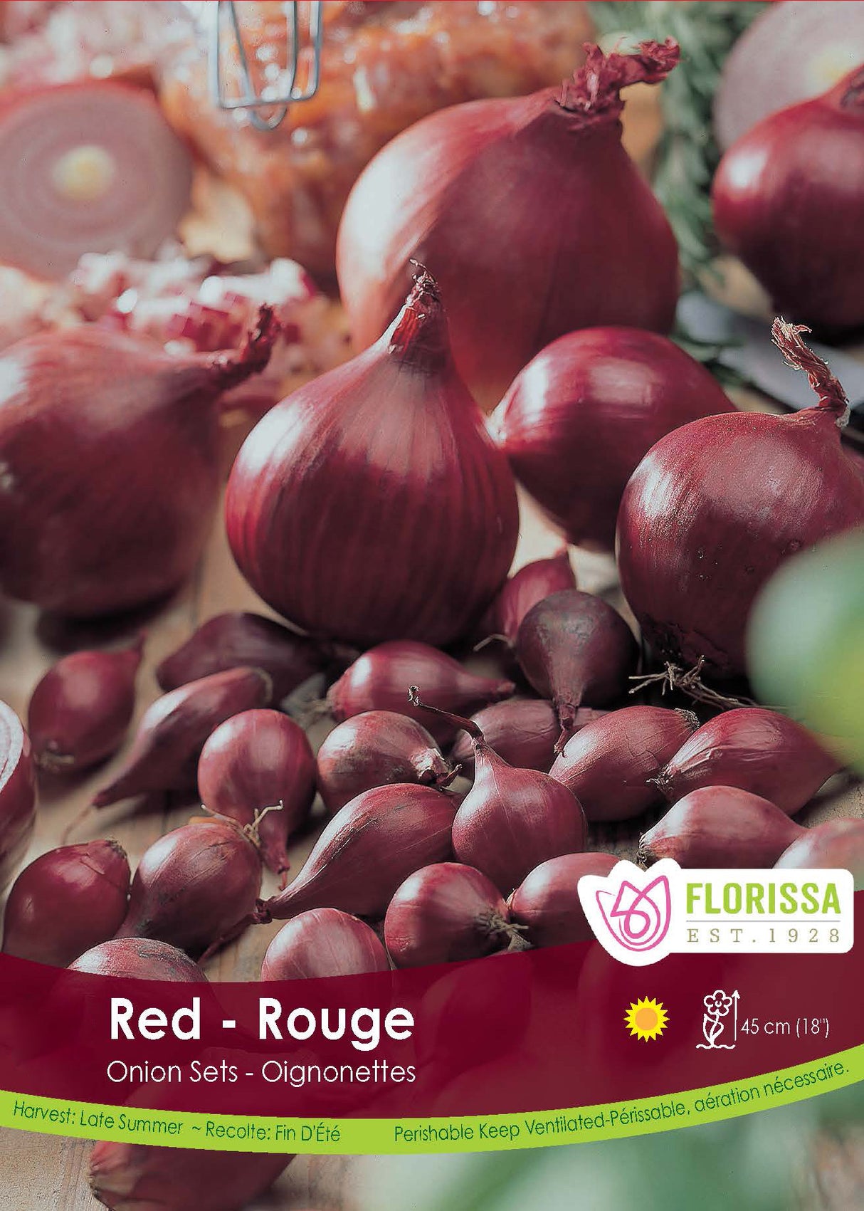 Onion Sets - Karmen Red Bulk