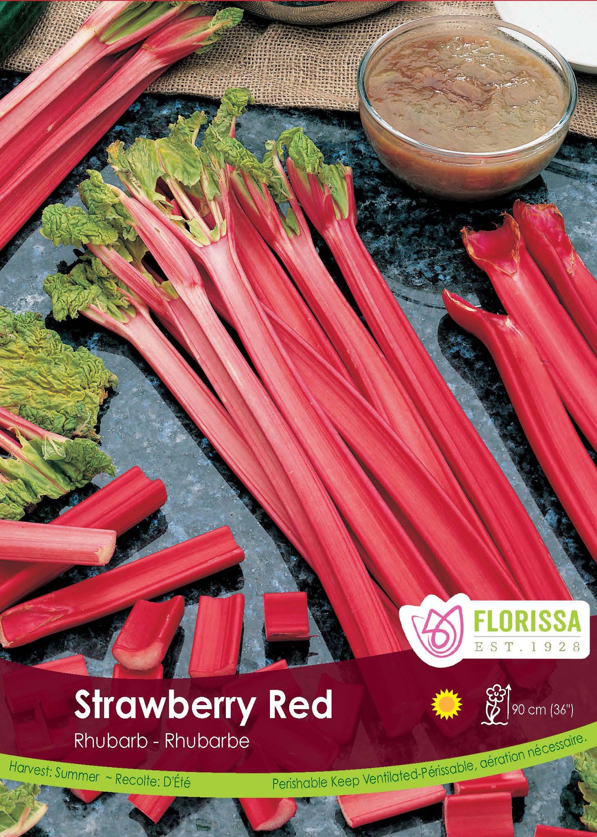 Rhubarb - Strawberry Red Retail